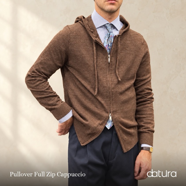 Concept: Pullover Full Zip con cappuccio